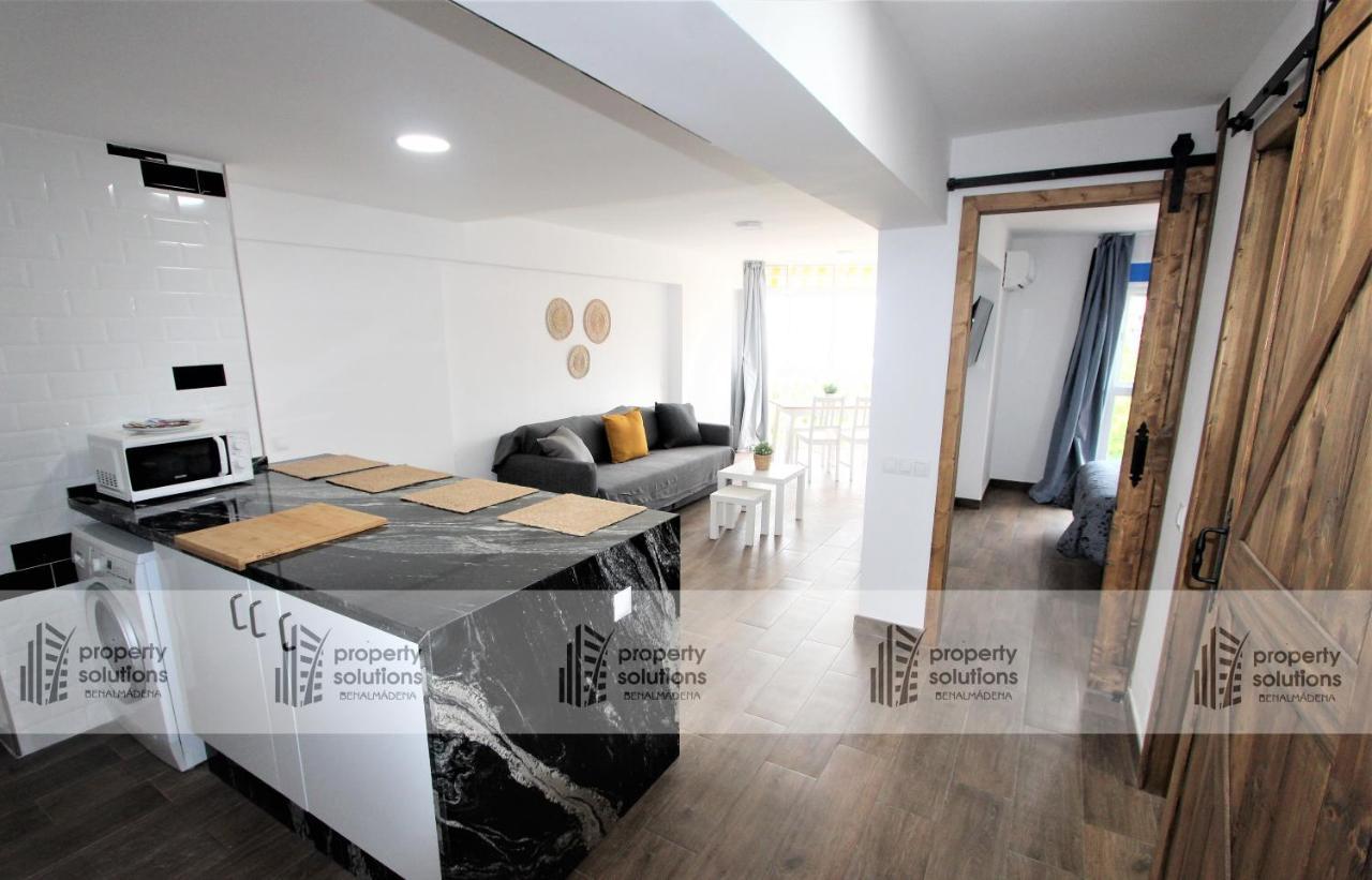 508 Piscis Apartamentos - Apartamento Recientemente Reformado - Vistas A La Montana - Piscina Y Playa Benalmadena Ngoại thất bức ảnh