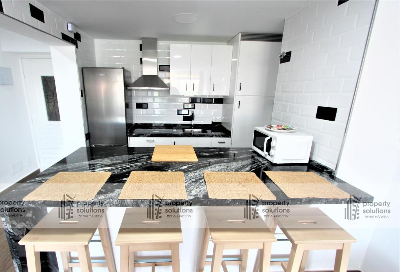 508 Piscis Apartamentos - Apartamento Recientemente Reformado - Vistas A La Montana - Piscina Y Playa Benalmadena Ngoại thất bức ảnh