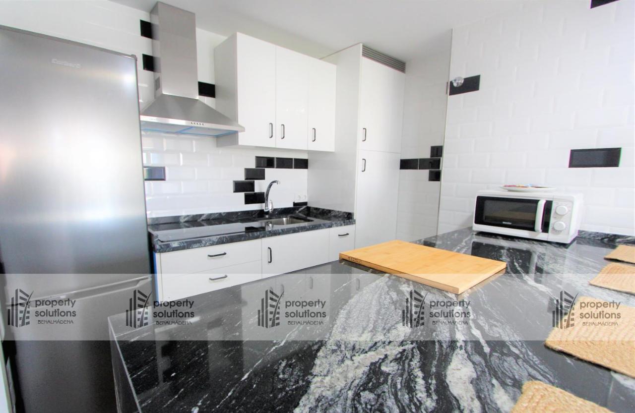 508 Piscis Apartamentos - Apartamento Recientemente Reformado - Vistas A La Montana - Piscina Y Playa Benalmadena Ngoại thất bức ảnh